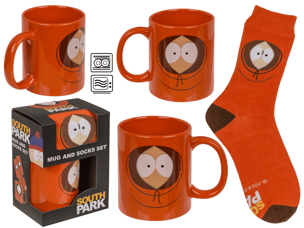 Gift set, South Park, mug and socks,