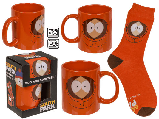 Gift set, South Park, mug and socks,