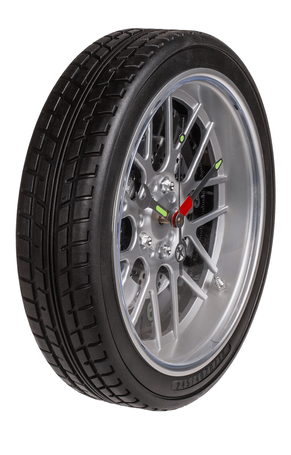 Wall clock, Wheel  with 16 LED,