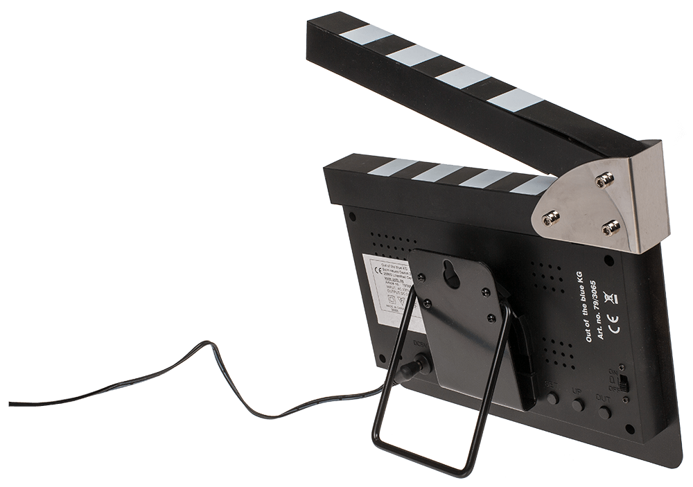 Alarm clock with digital clock,