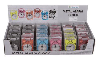 Metal alarm clock, Colours,