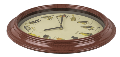 Wall Clock with bird sound,