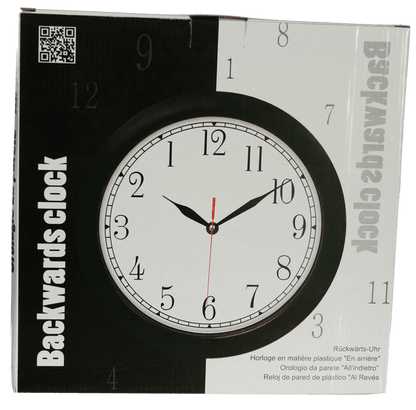 Wall clock, Reverse operation,