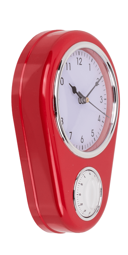 Wall clock, Kitchen with timer,