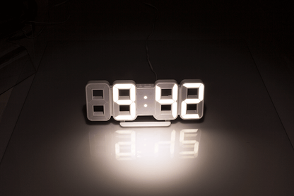LED digital clock with alarm function,