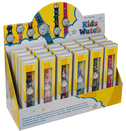 Watch, Kids Watch (incl. battery) 6 ass.,