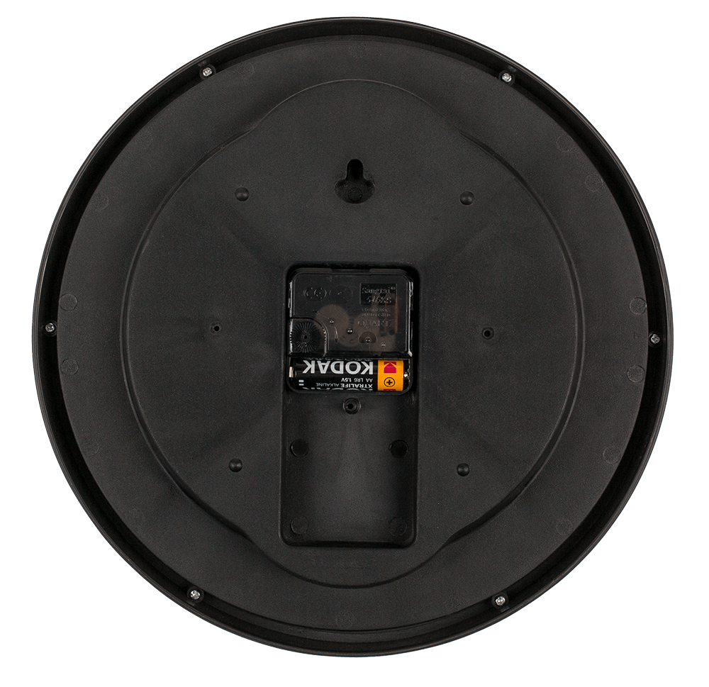 Wall clock, Space, glow in the dark,