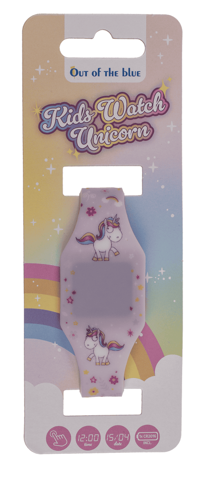 Kids watch, unicorn, with LED display,