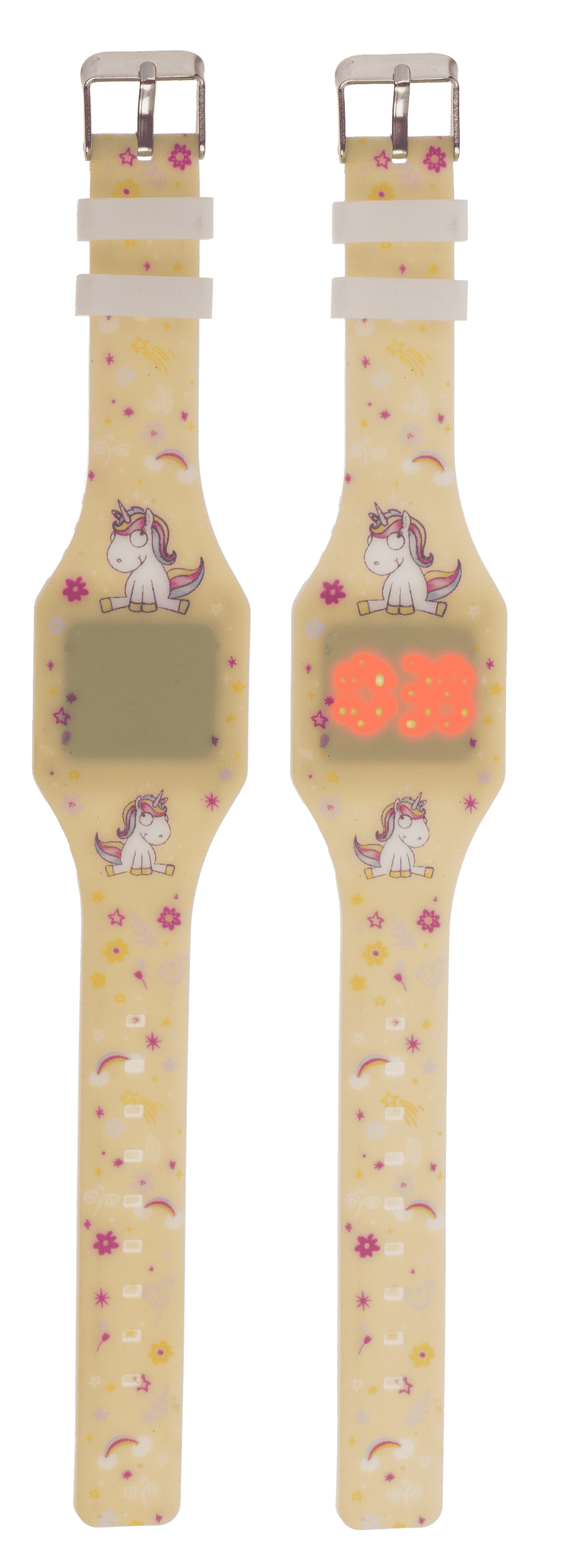 Kids watch, unicorn, with LED display,