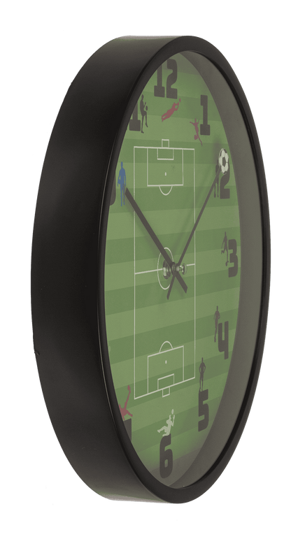 Wall clock, Football, 30 x 30 x 4,5 cm,
