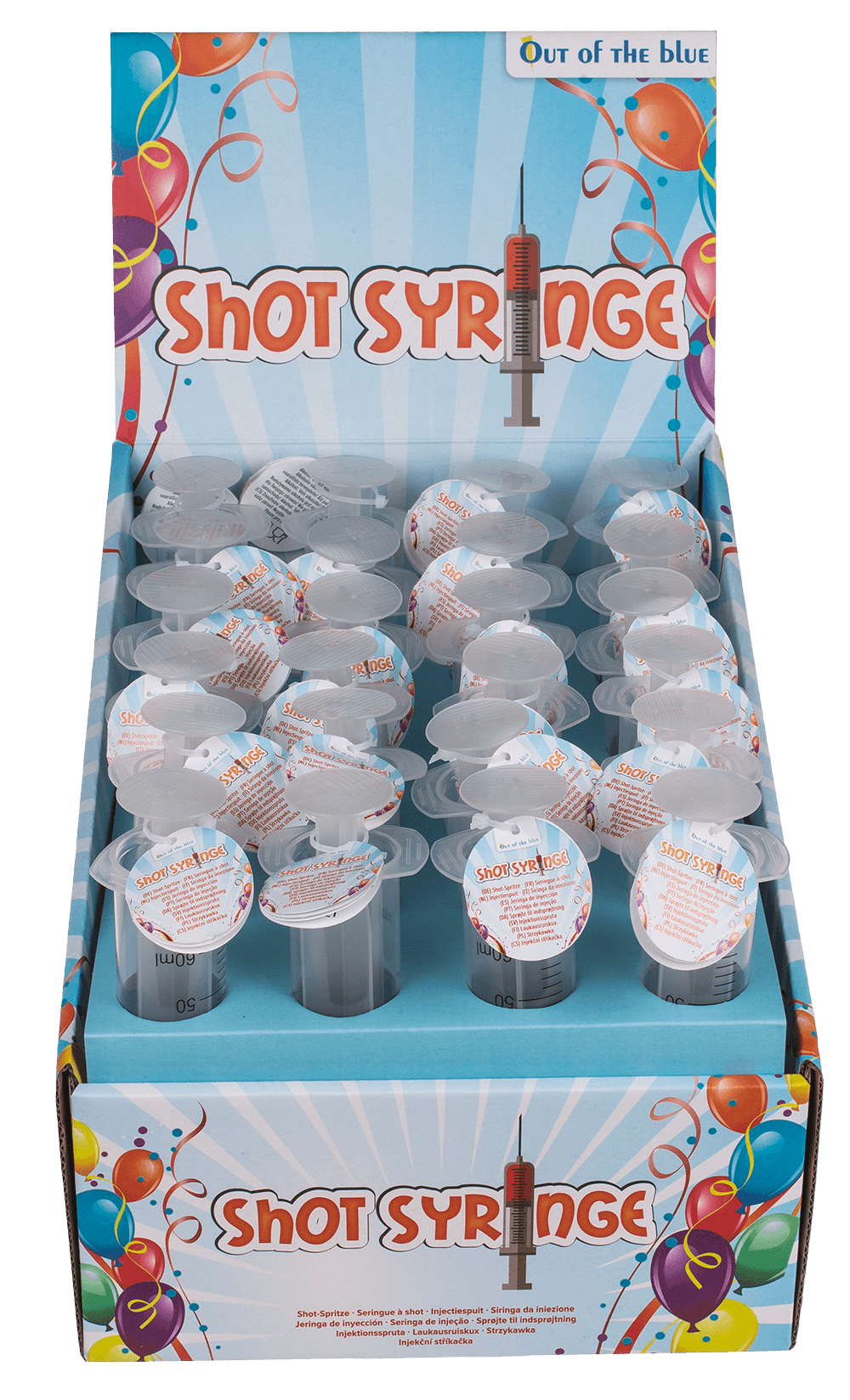 Shot Syringe, for X ml,