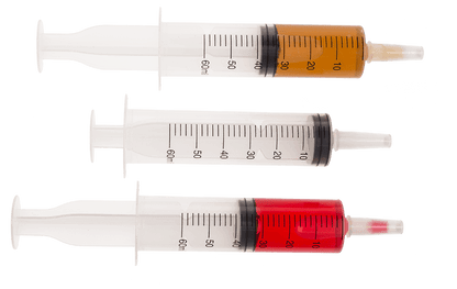 Shot Syringe, for X ml,