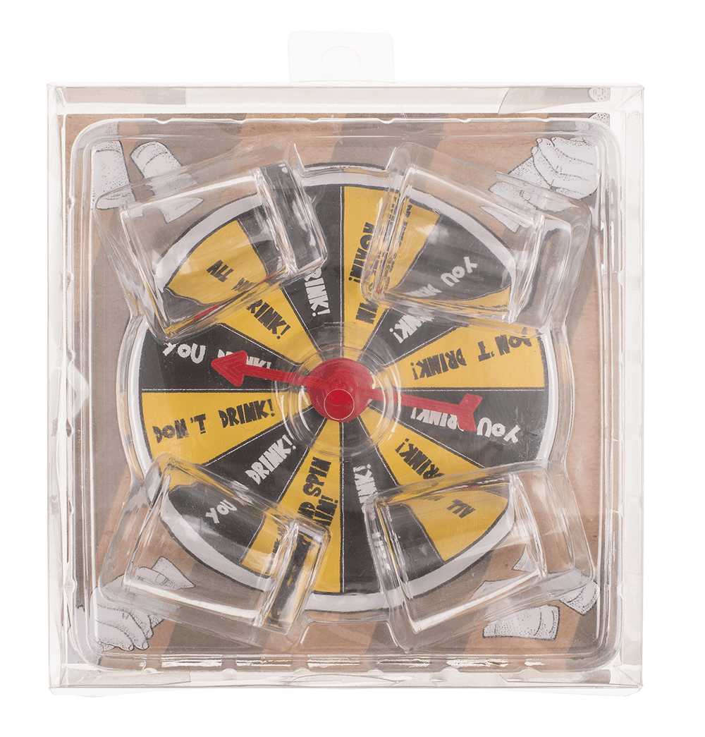 Drinking game, Shot spinner,