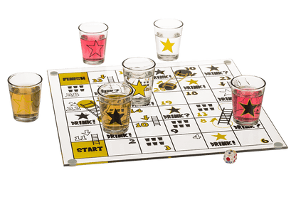 Dinking game, Snakes and Ladders,