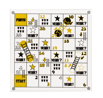 Dinking game, Snakes and Ladders,