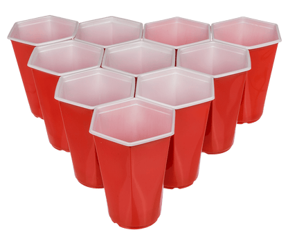 Drinking game, Hexagonal Beer Pong,