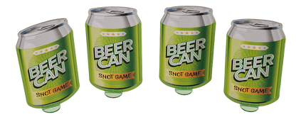 Drinking game, Beer Can Shot Game,