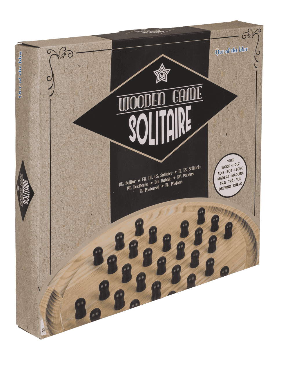 Wood-game, Solitaire,