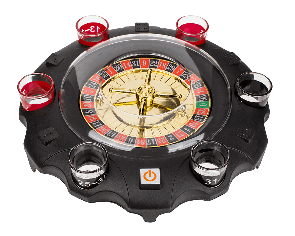 Electronic Drinking Game, Roulette with 6 glasses,