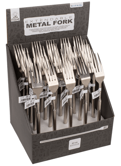 Extendable metal fork, Telescopic Fork,