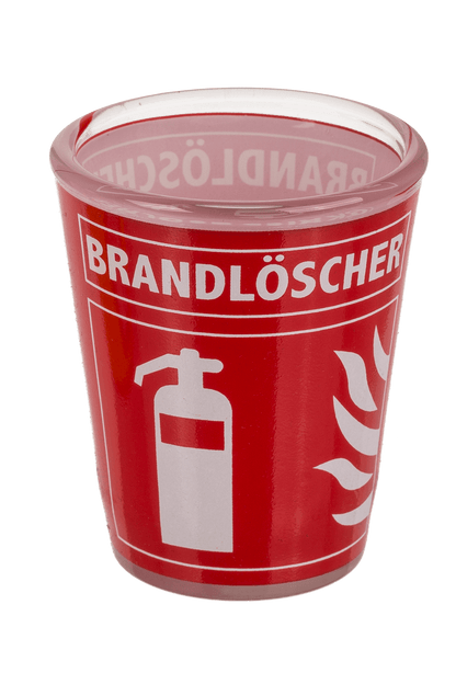 Shooter glasses, slogans,