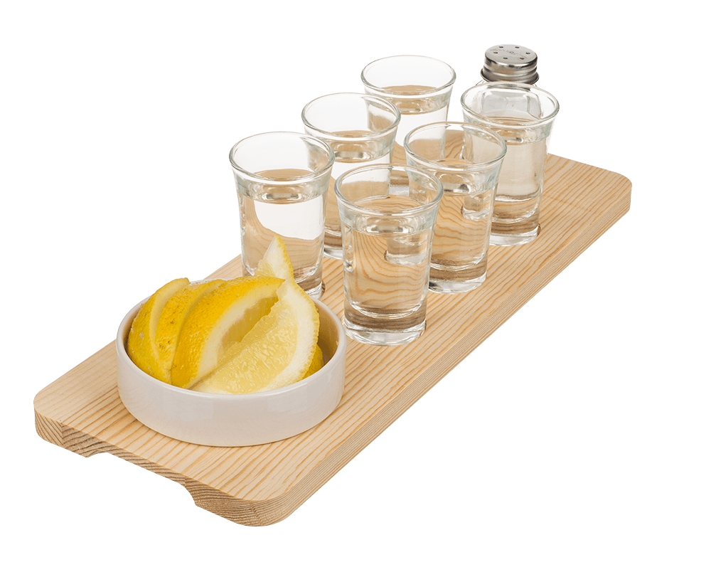Tequila serving set,