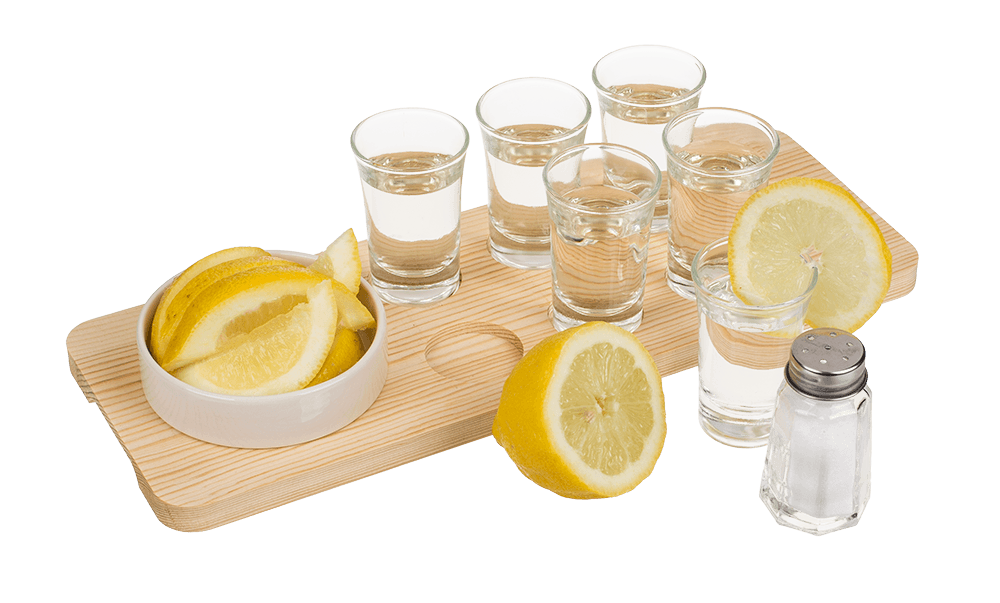 Tequila serving set,