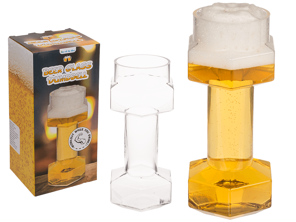 Beer glass, Dumbbell, 22 cm,