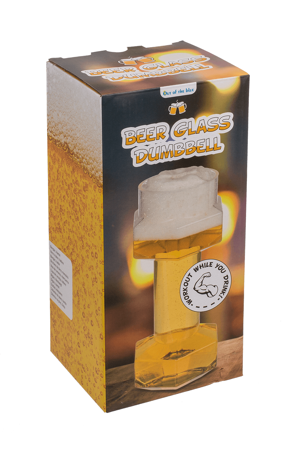 Beer glass, Dumbbell, 22 cm,