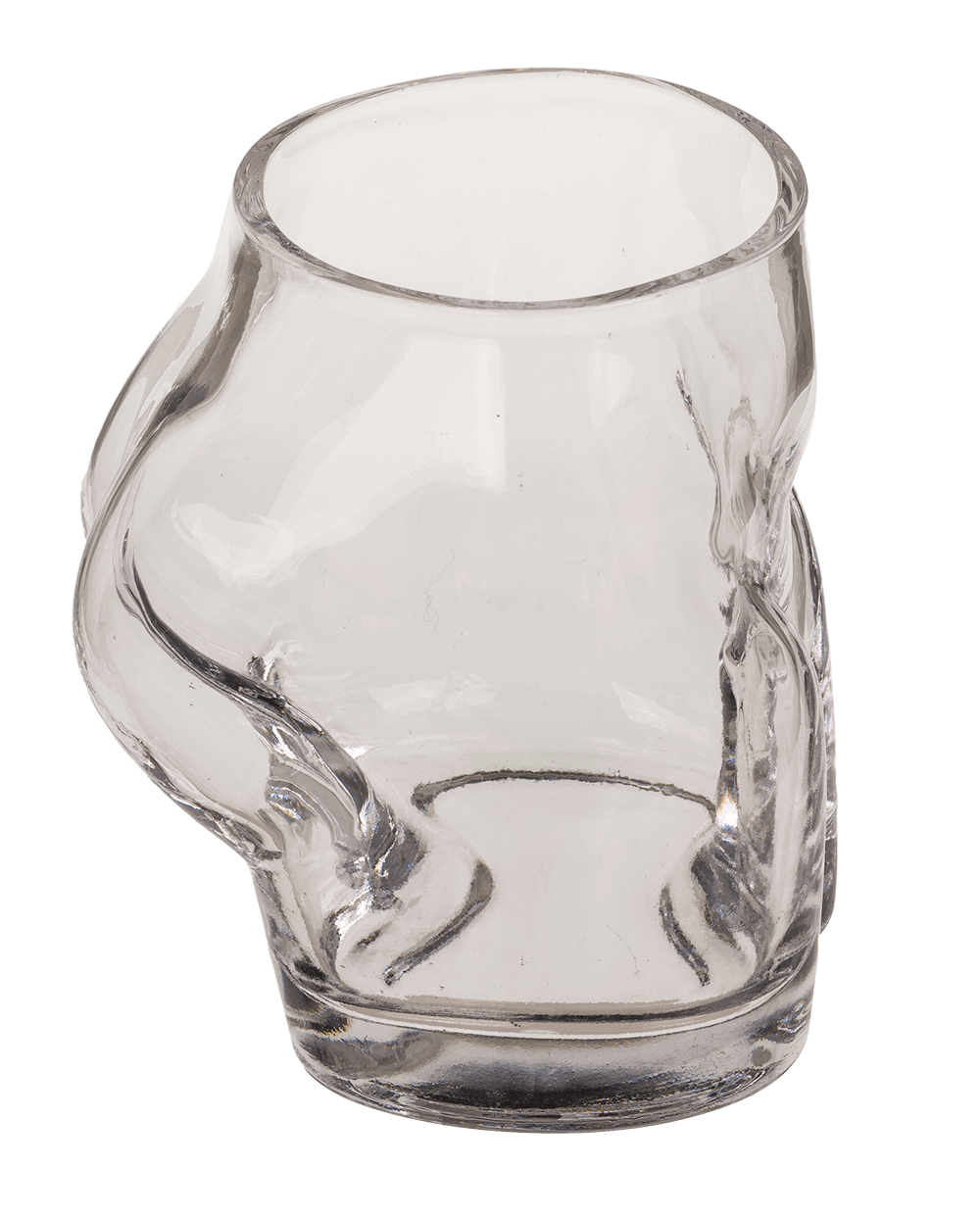 Dinking glass, Bottoms Up, approx. 7 x 5 x 9 cm,