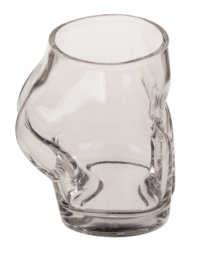 Dinking glass, Bottoms Up, approx. 7 x 5 x 9 cm,