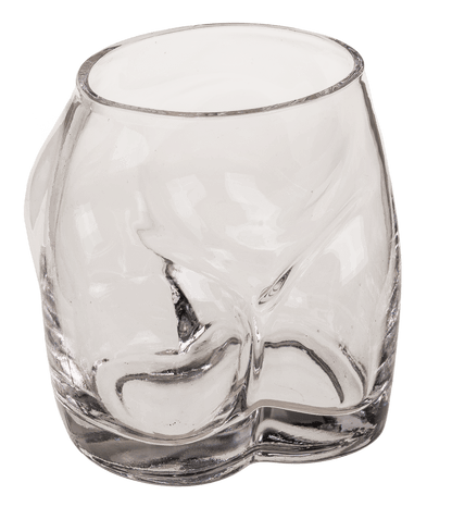 Dinking glass, Bottoms Up, approx. 7 x 5 x 9 cm,