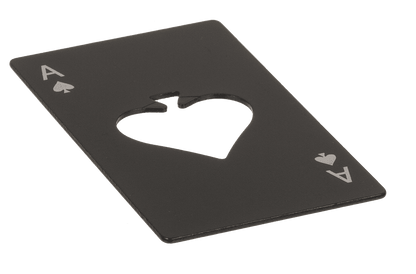 Metal bottle opener, Poker,