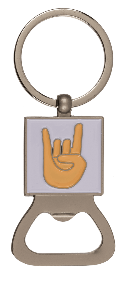 Metal bottle opener, Attitude,