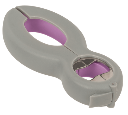 Universal Opener, 6 in 1, grey/pink,