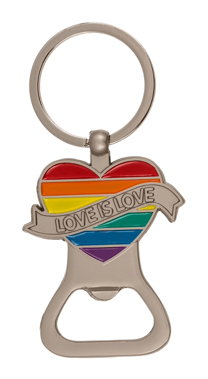 Metal bottle opener, Pride,