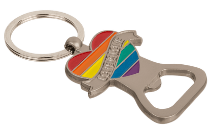 Metal bottle opener, Pride,