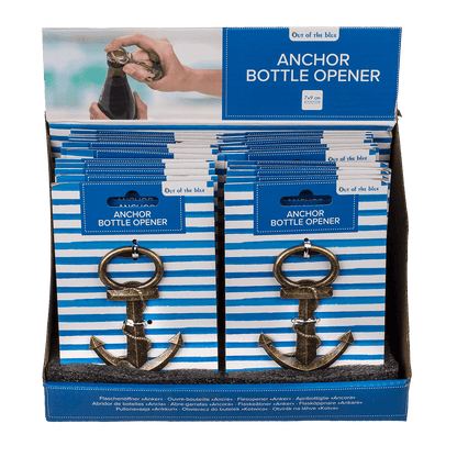 Metal bottle opener, Anchor,