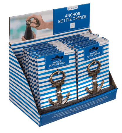 Metal bottle opener, Anchor,