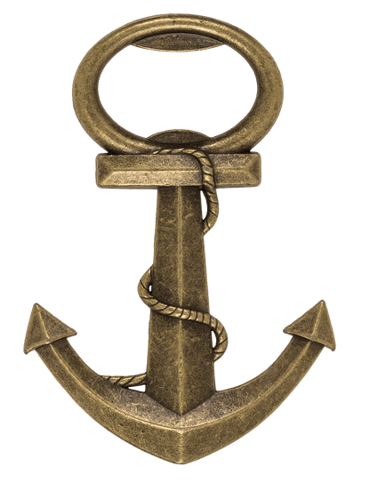Metal bottle opener, Anchor,