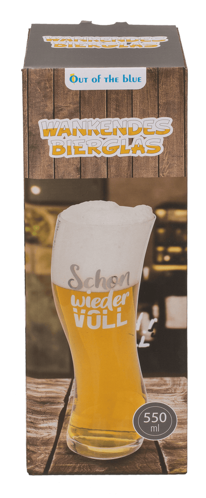 Wobbly beer glass, Schon wieder voll,