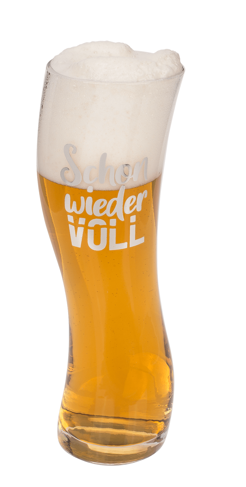 Wobbly beer glass, Schon wieder voll,