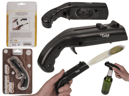 Plastic bottle opener, Bottle Cap Gun,