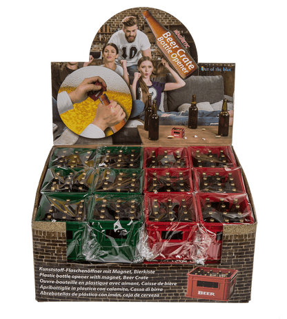 Bottle opener with magnet, Beer Crate,