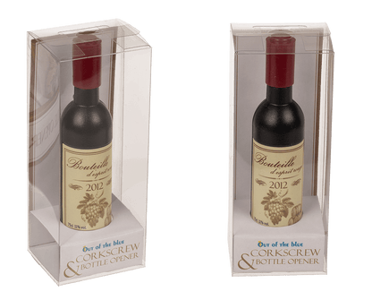 Corkscrew & Bottle opener, Wine Bottle,