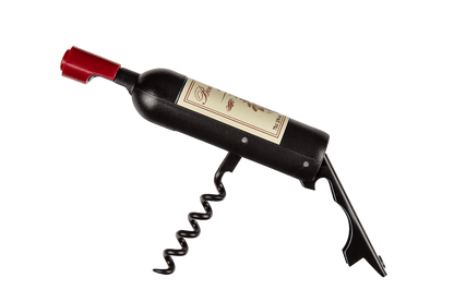 Corkscrew & Bottle opener, Wine Bottle,