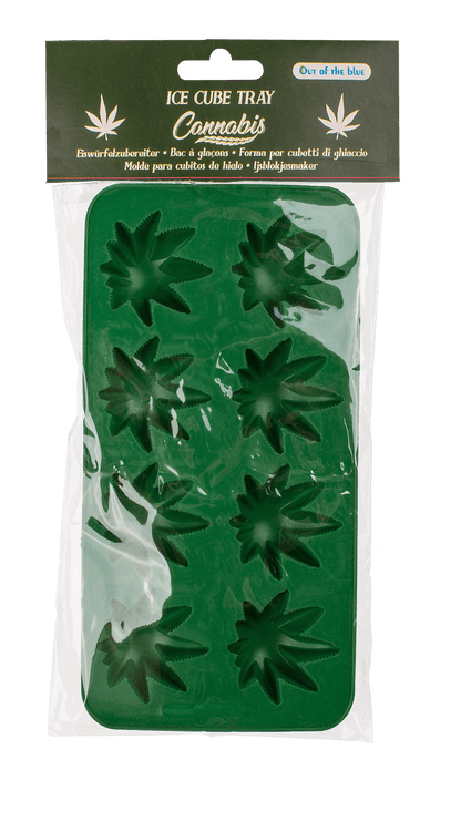 Ice cube tray, Cannabis Leaf,