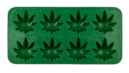 Ice cube tray, Cannabis Leaf,