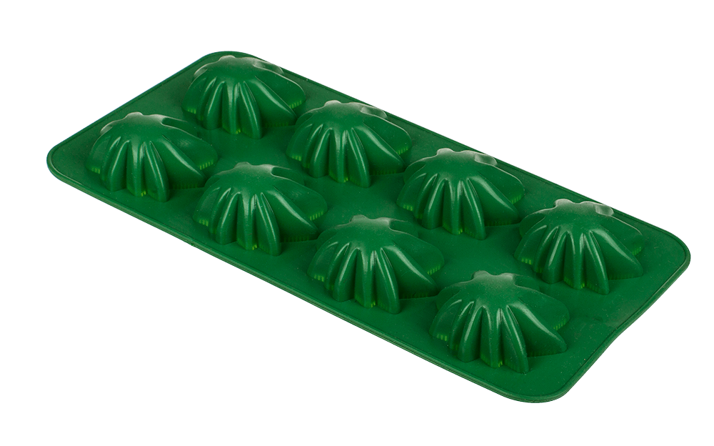 Ice cube tray, Cannabis Leaf,