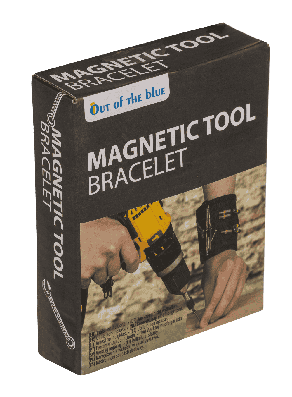 Magnetic bracelet for tools